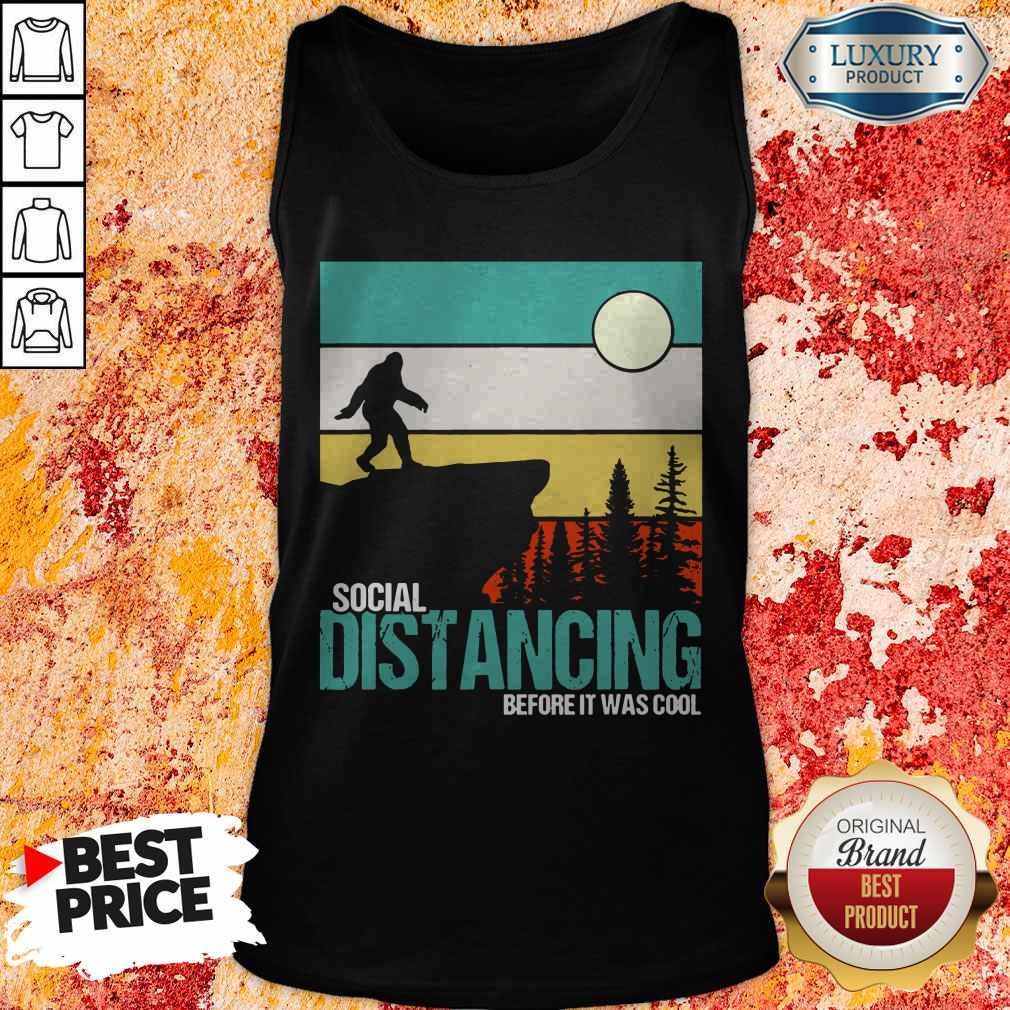Official Social Distancing Before It Was Cool Vintage Shirt