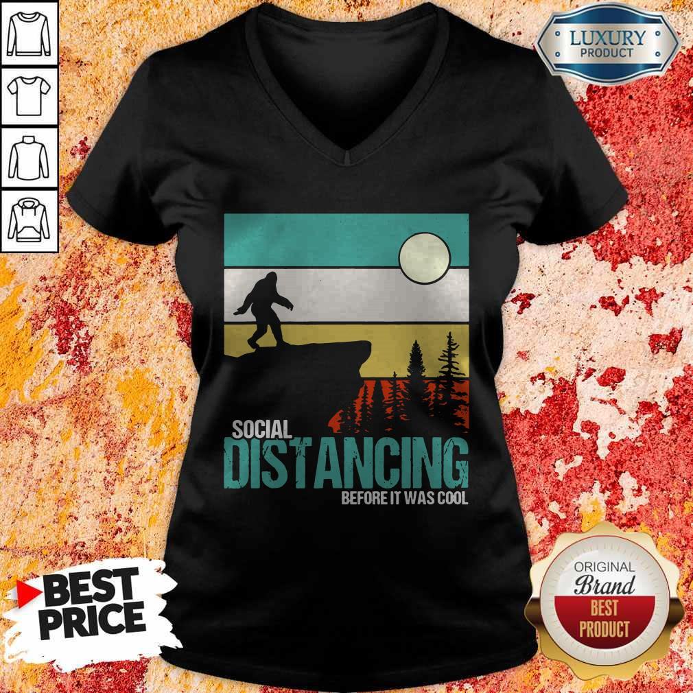 Official Social Distancing Before It Was Cool Vintage Shirt