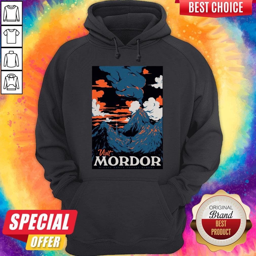 Official Visit Mordor Middle Earth Arch Villain Sauron Tee Shirt