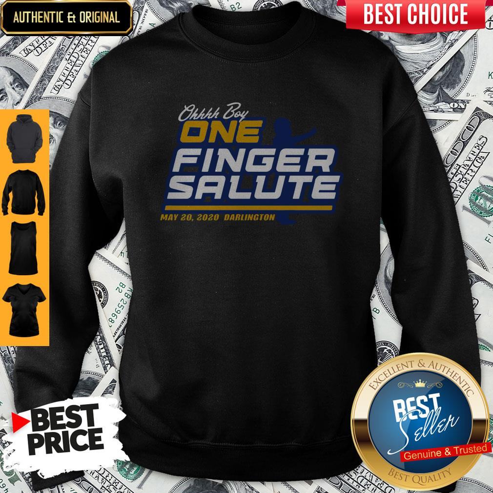 Premium Oh Boy One Finger Salute Shirt