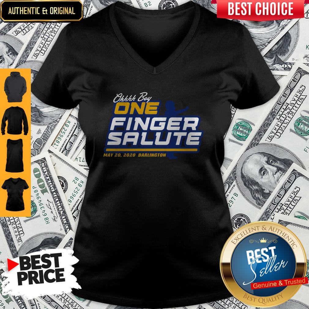 Premium Oh Boy One Finger Salute Shirt