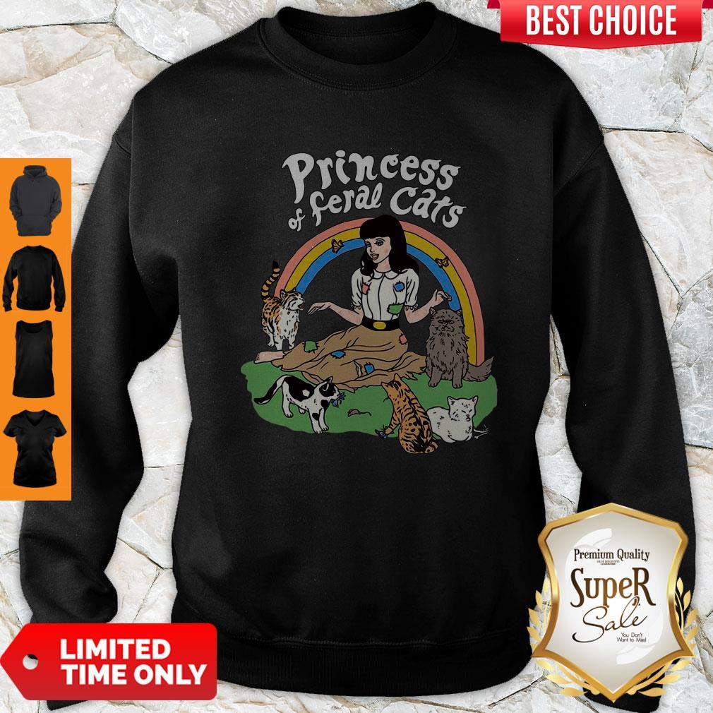 Pretty Princess Of Feral Cats Shirt