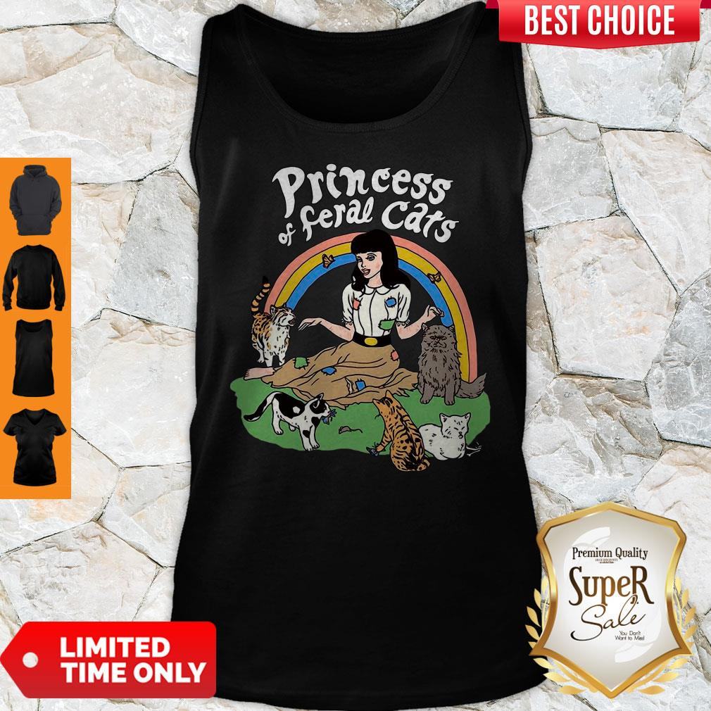 Pretty Princess Of Feral Cats Shirt