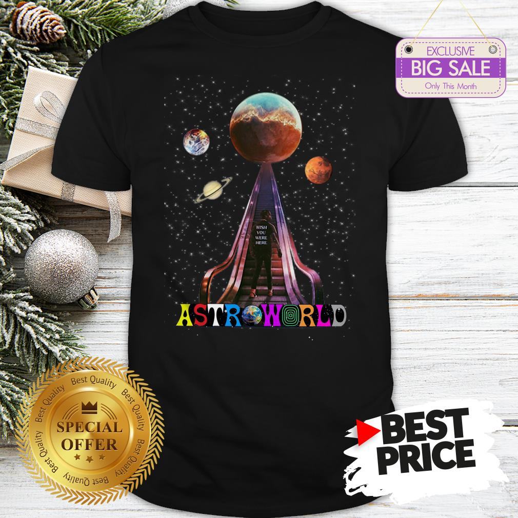 Pretty Travis Scott Astroworld Wish You Were Here Tour Shirt
