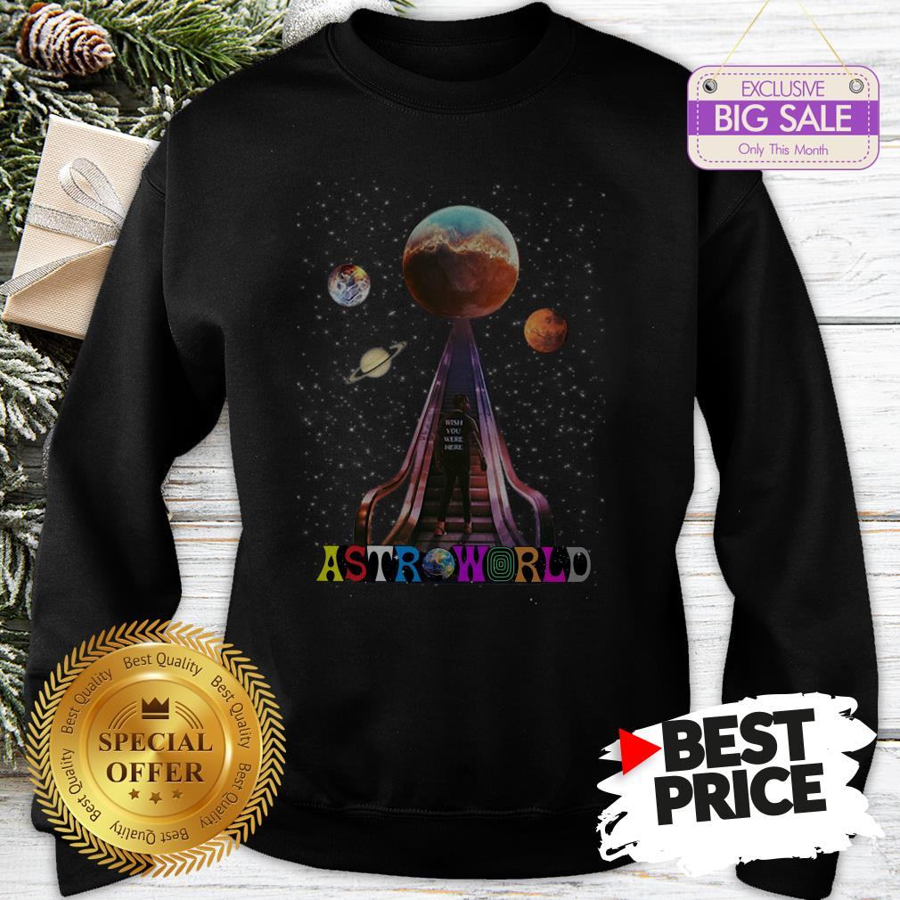 Pretty Travis Scott Astroworld Wish You Were Here Tour Shirt