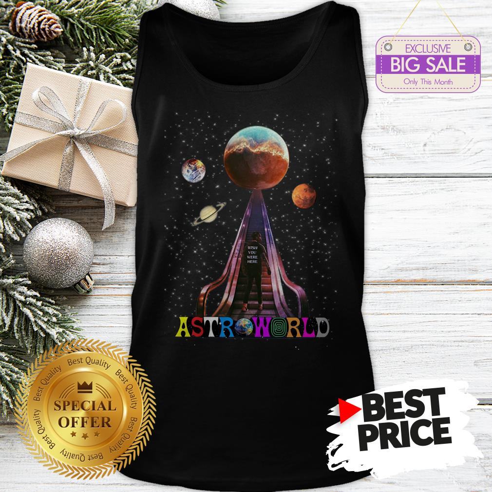 Pretty Travis Scott Astroworld Wish You Were Here Tour Shirt