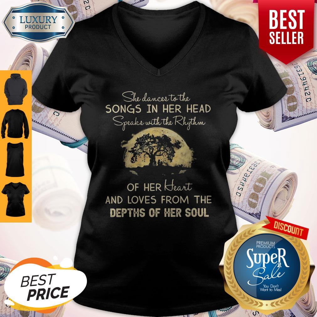 She Dances To The Songs In Her Head Speaks With The Rhythm Shirt