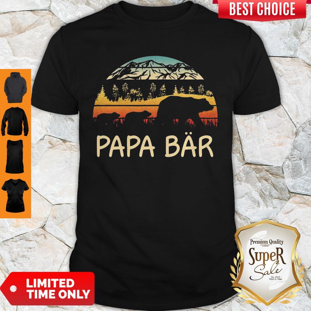 Nice Camping Papa Bar Vintage Shirt