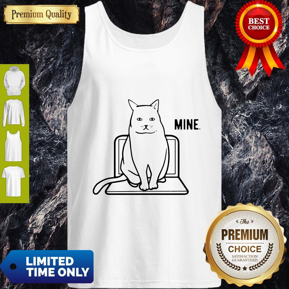 Top Mine Computer Cat Shirt