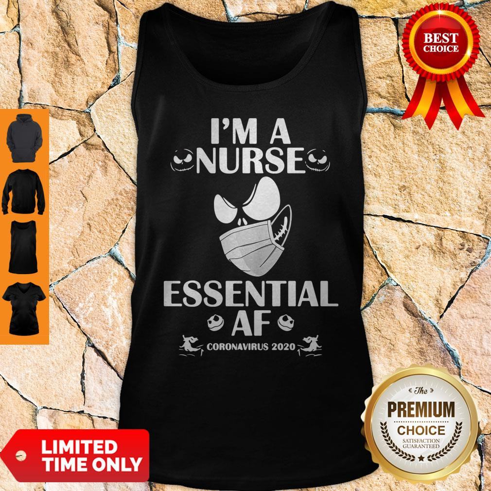 I’m Nurse Essential AF Coronavirus 2020 Version Jack Skellington Shirt