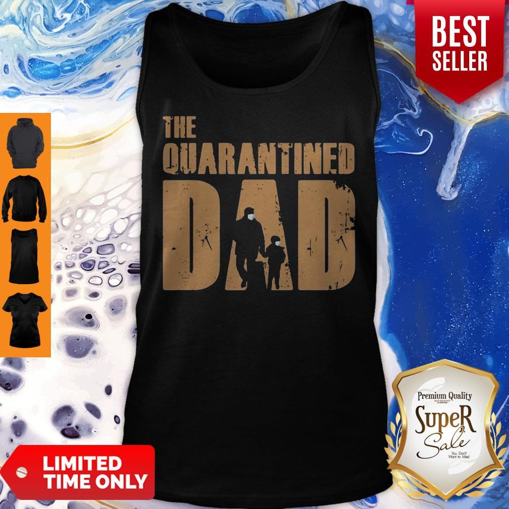 Top Dad And Son Mask The Quarantined Dad Shirt