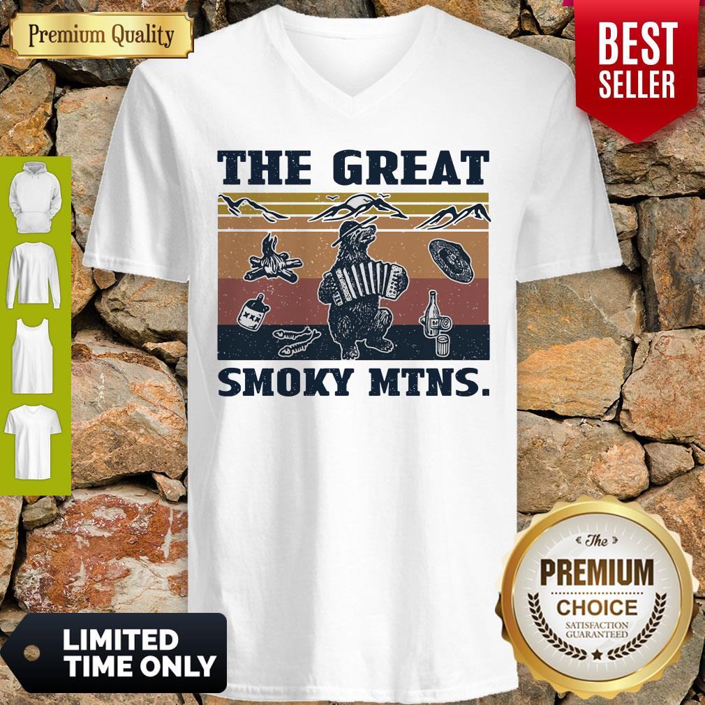 Official Bear The Great Smoky MTNS Vintage Shirt