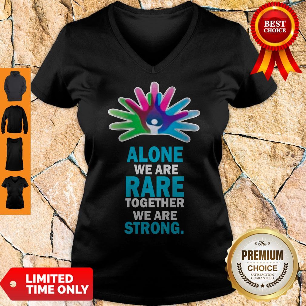 Official Alone We Are Rare Together We Are Strong Shirt
