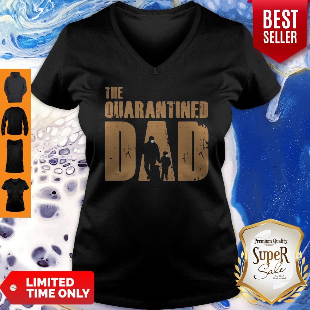Top Dad And Son Mask The Quarantined Dad Shirt