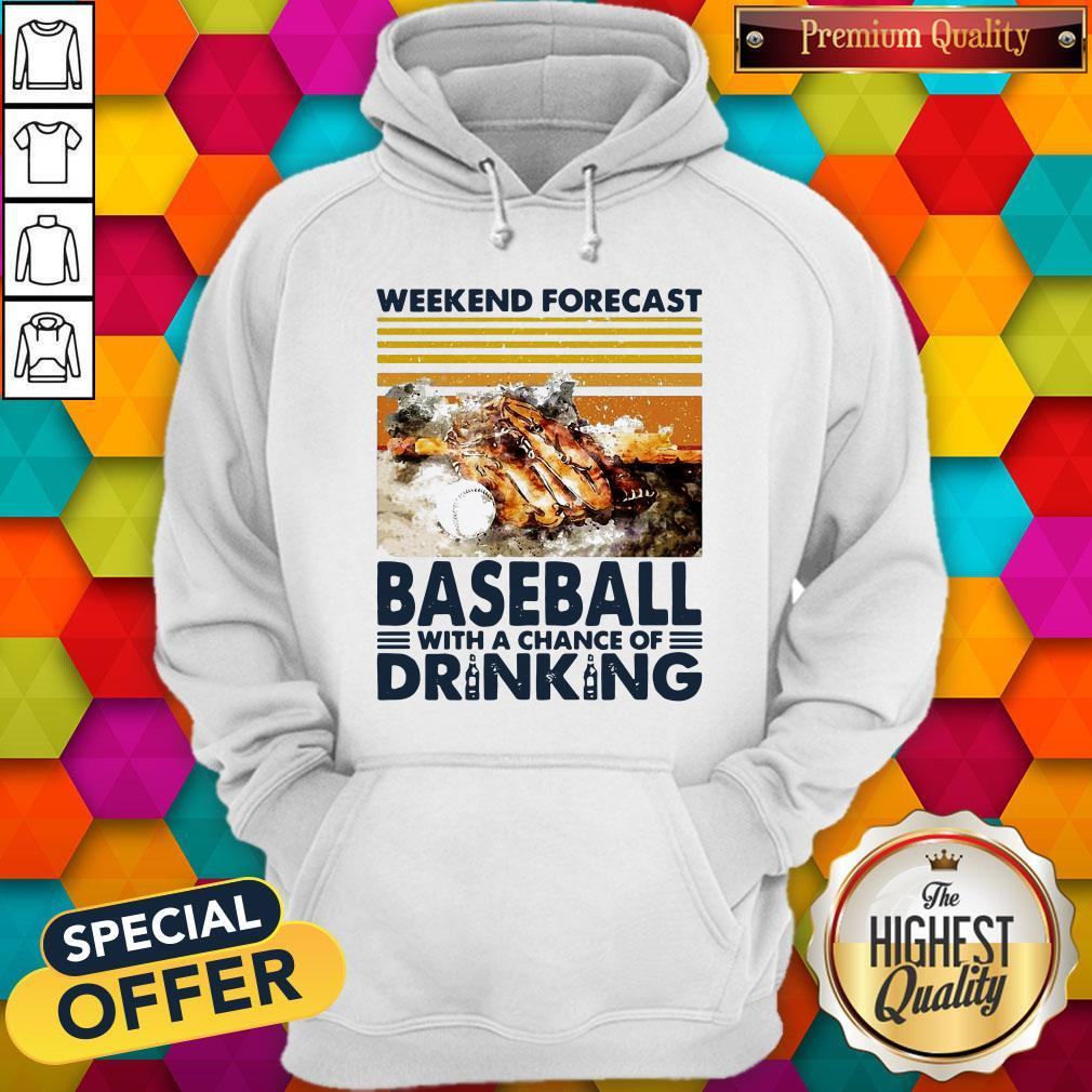 Weekend Forecast Baseball With A Chance Of Drinking Shirt