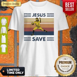 Premium Jesus Saves Baseball Vintage Shirt