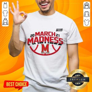 Confident Maryland 2021 March Madness Shirt