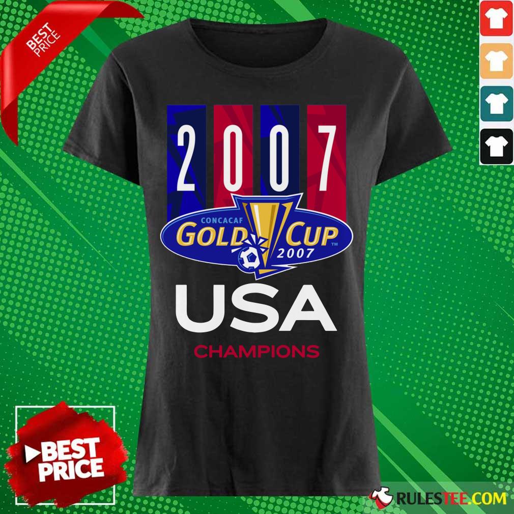 2007 Concacaf Gold Cup USA Champions Shirt