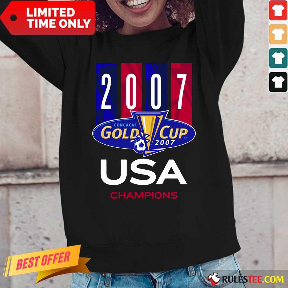2007 Concacaf Gold Cup USA Champions Shirt