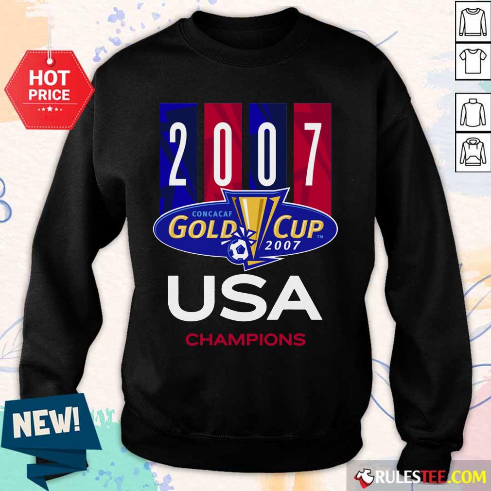 2007 Concacaf Gold Cup USA Champions Shirt