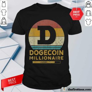 Top Dogecoin Miner Dogecoin Millionaire Vintage Shirt