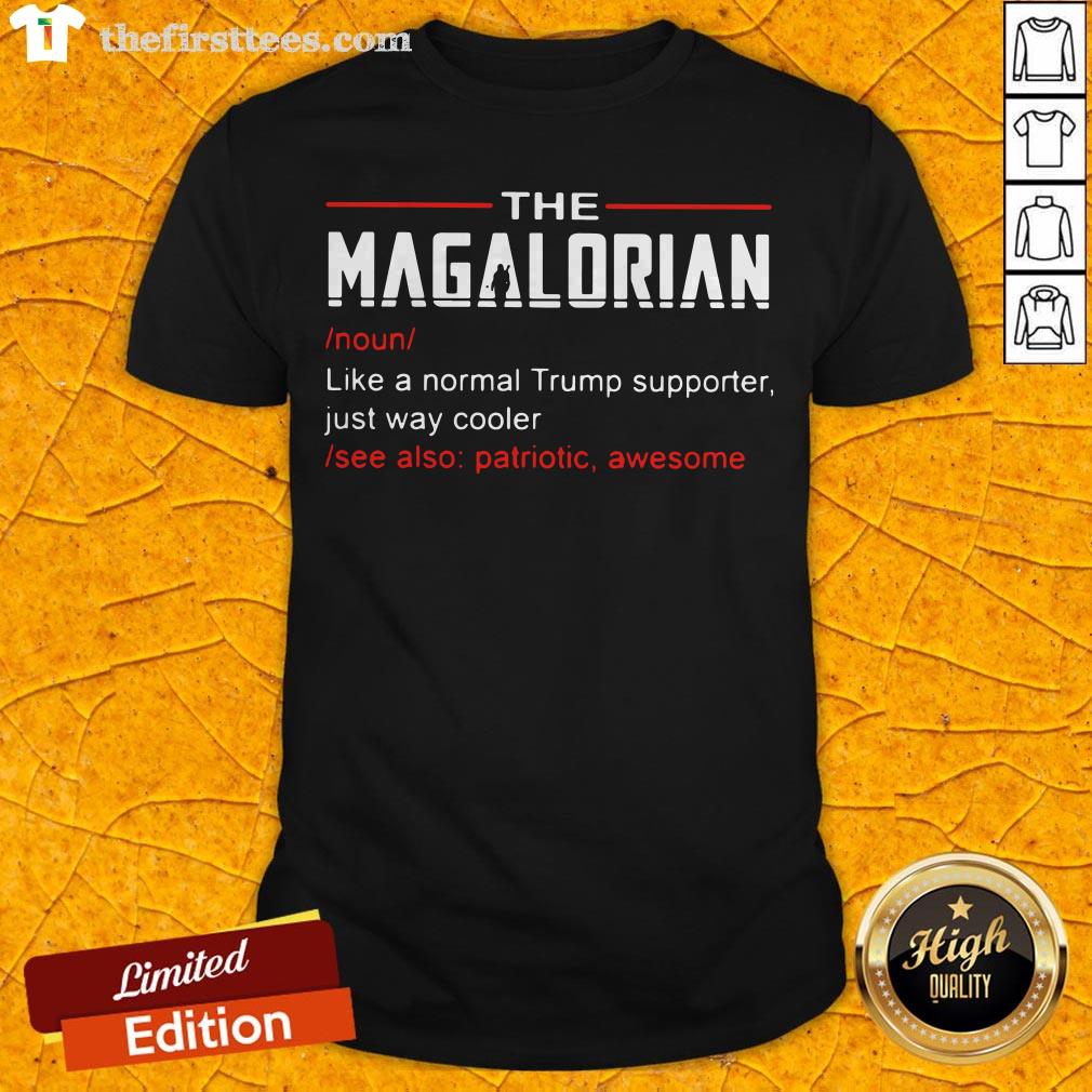The Magalorian Like A Normal Trump Supporter Just Way Cooler Shirt