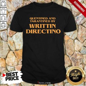 Writtin Directino Shirt