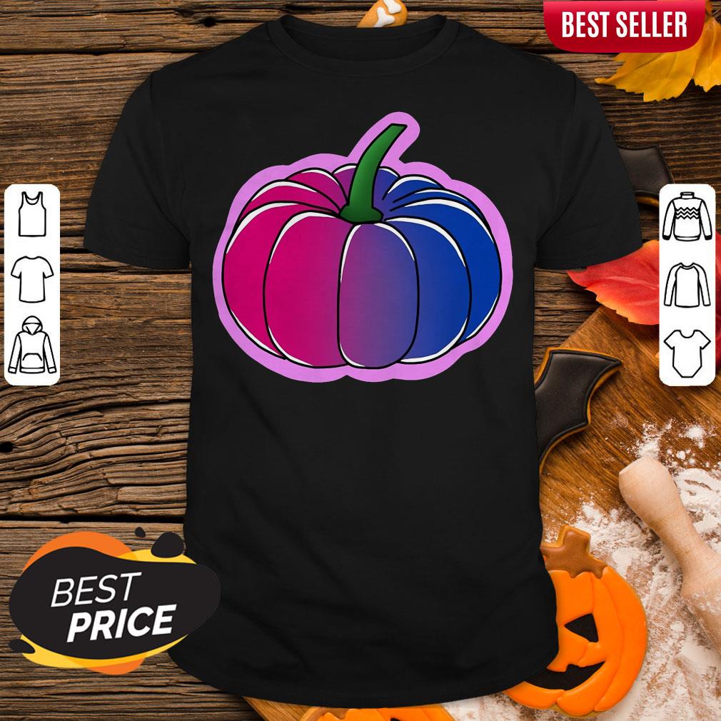 Bisexual Pumpkin Happy Halloween Shirt
