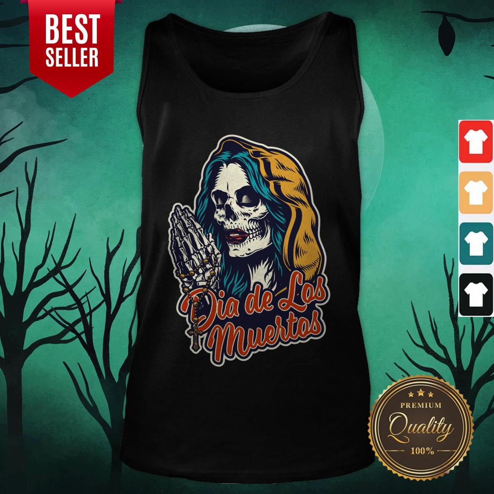 Day Of The Dead Girl Skull Dia De Los Muertos Shirt
