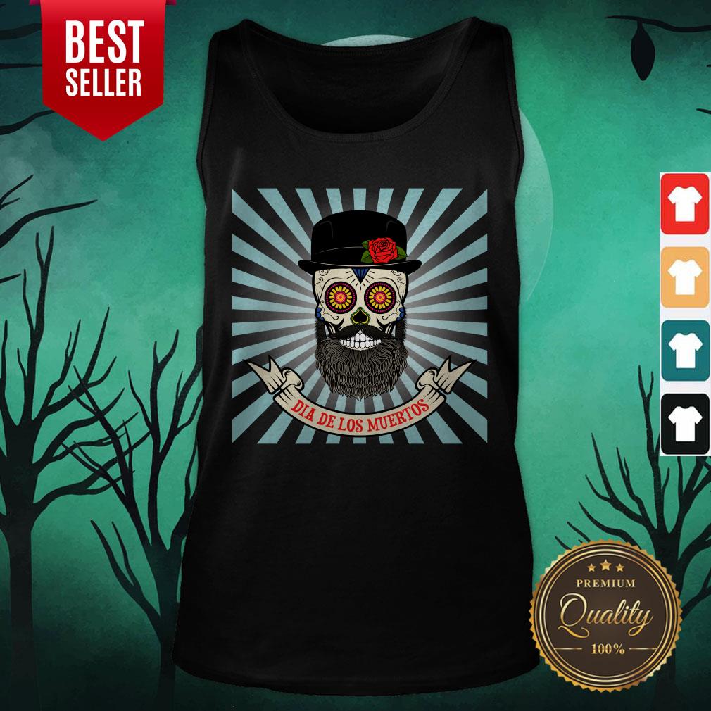Sugar Skull Man Dia De Los Muertos Shirt