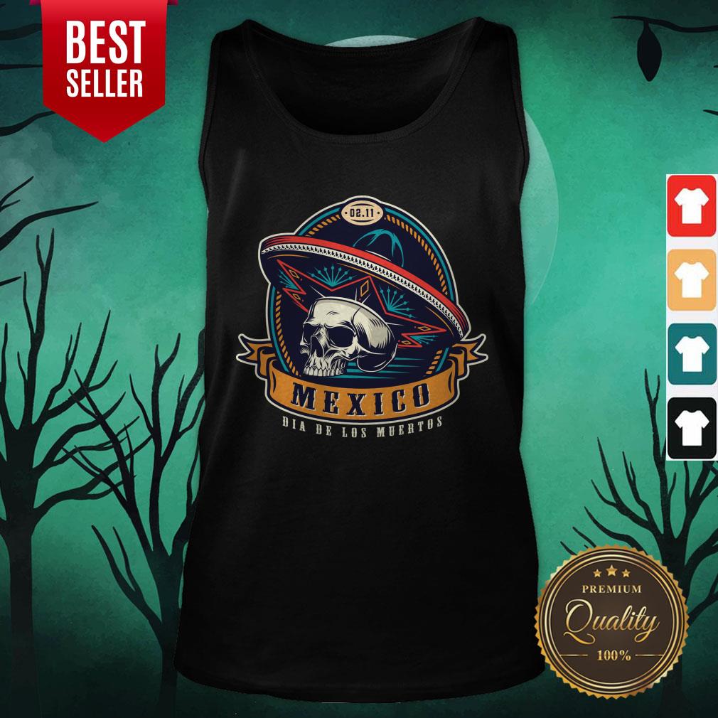 Dia De Los Muertos Mexico Holiday Skull Shirt
