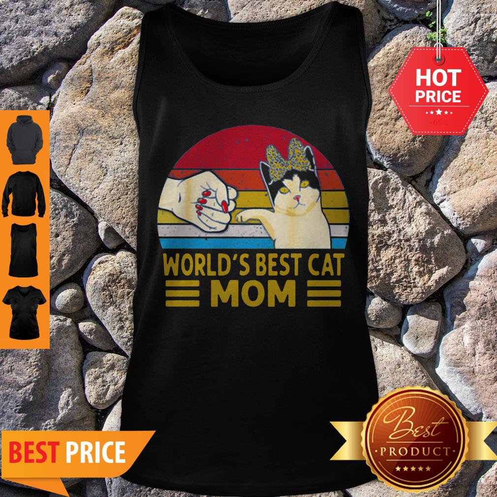 Vintage World’s Best Cat Mom Shirt