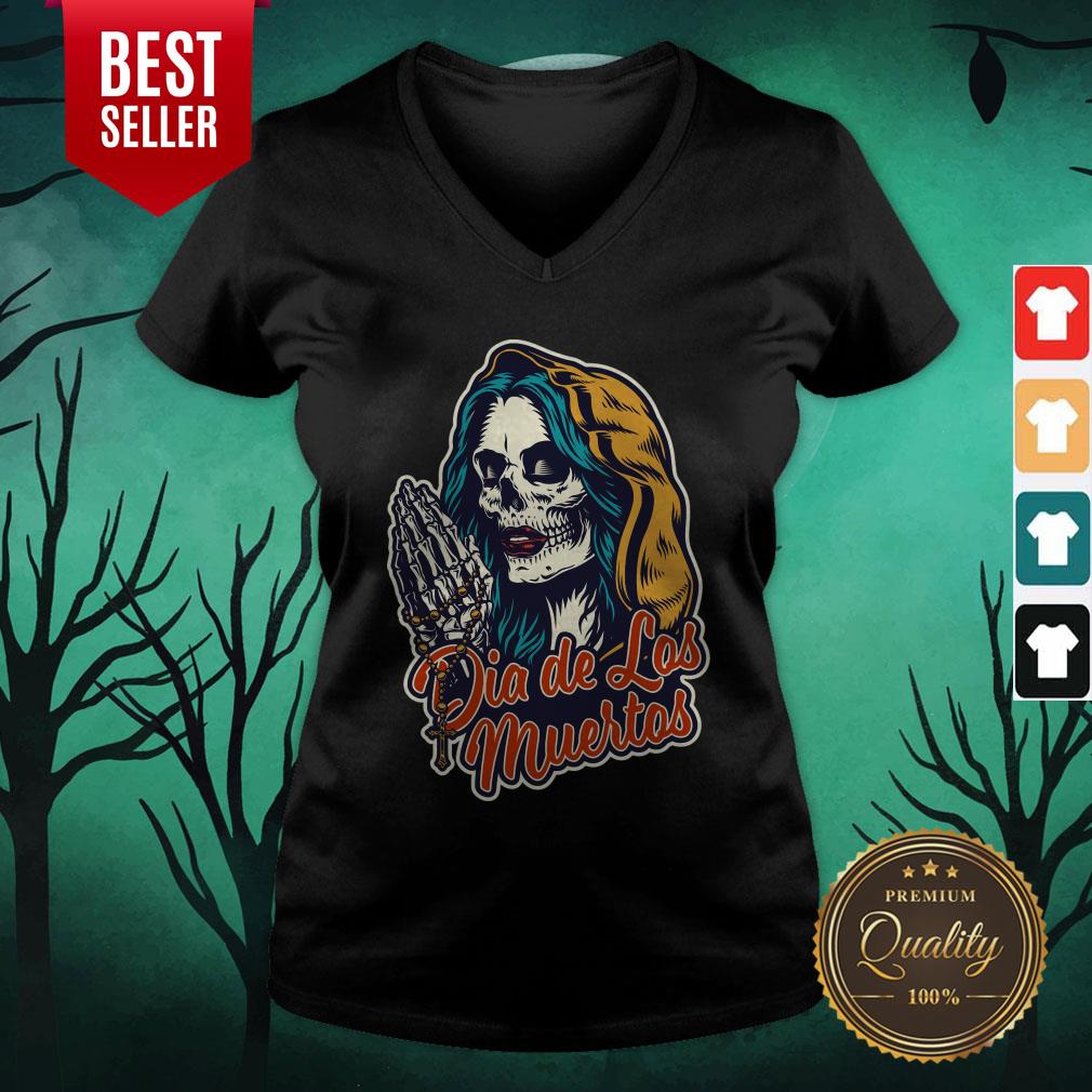 Day Of The Dead Girl Skull Dia De Los Muertos Shirt