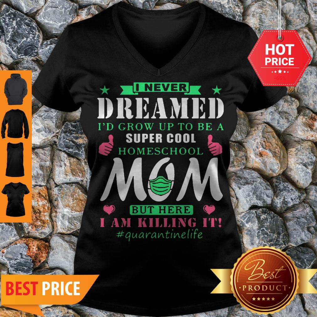 I Never Dreamed I’d Grow Up To Be A Super Cool Homeschool Mom Shirt