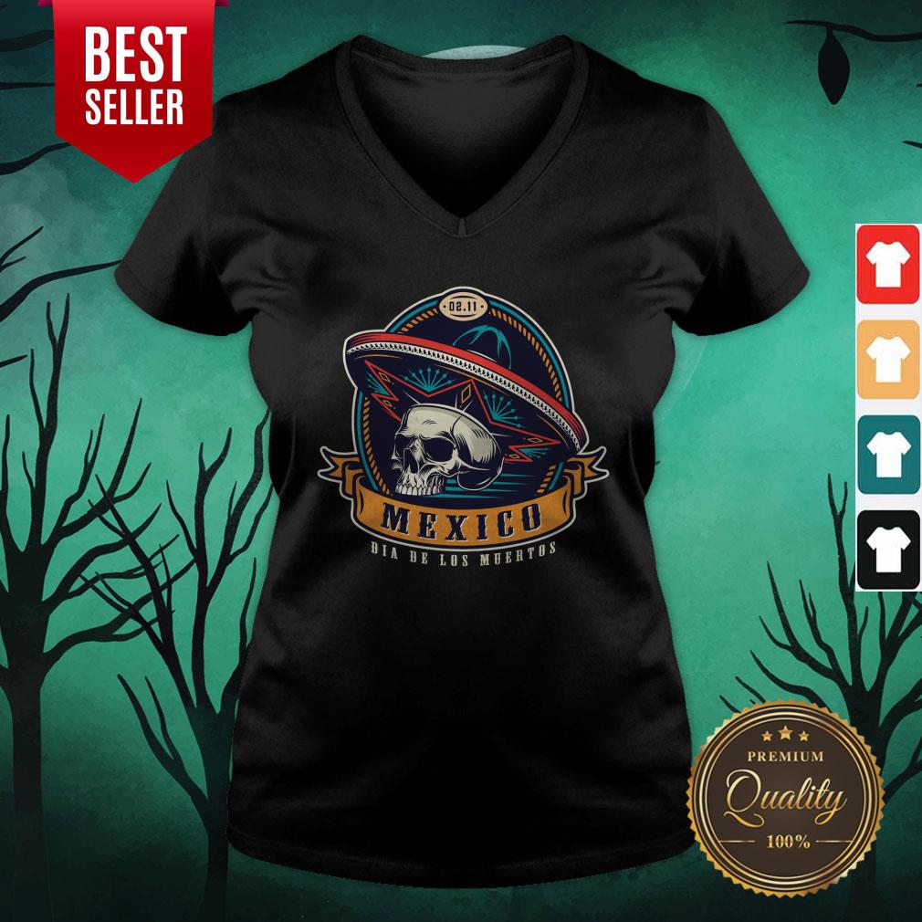 Dia De Los Muertos Mexico Holiday Skull Shirt