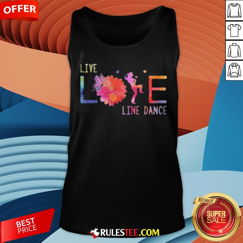 Colorful Live Life Line Dance 2020 Shirt