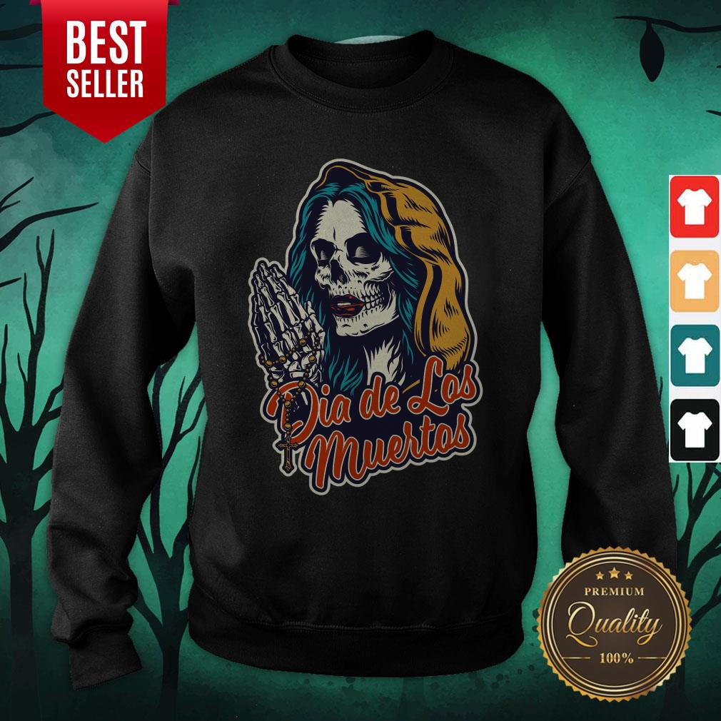 Day Of The Dead Girl Skull Dia De Los Muertos Shirt