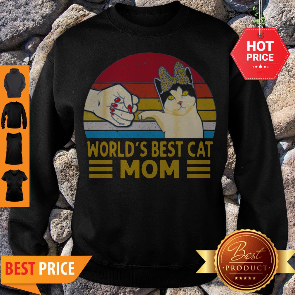 Vintage World’s Best Cat Mom Shirt