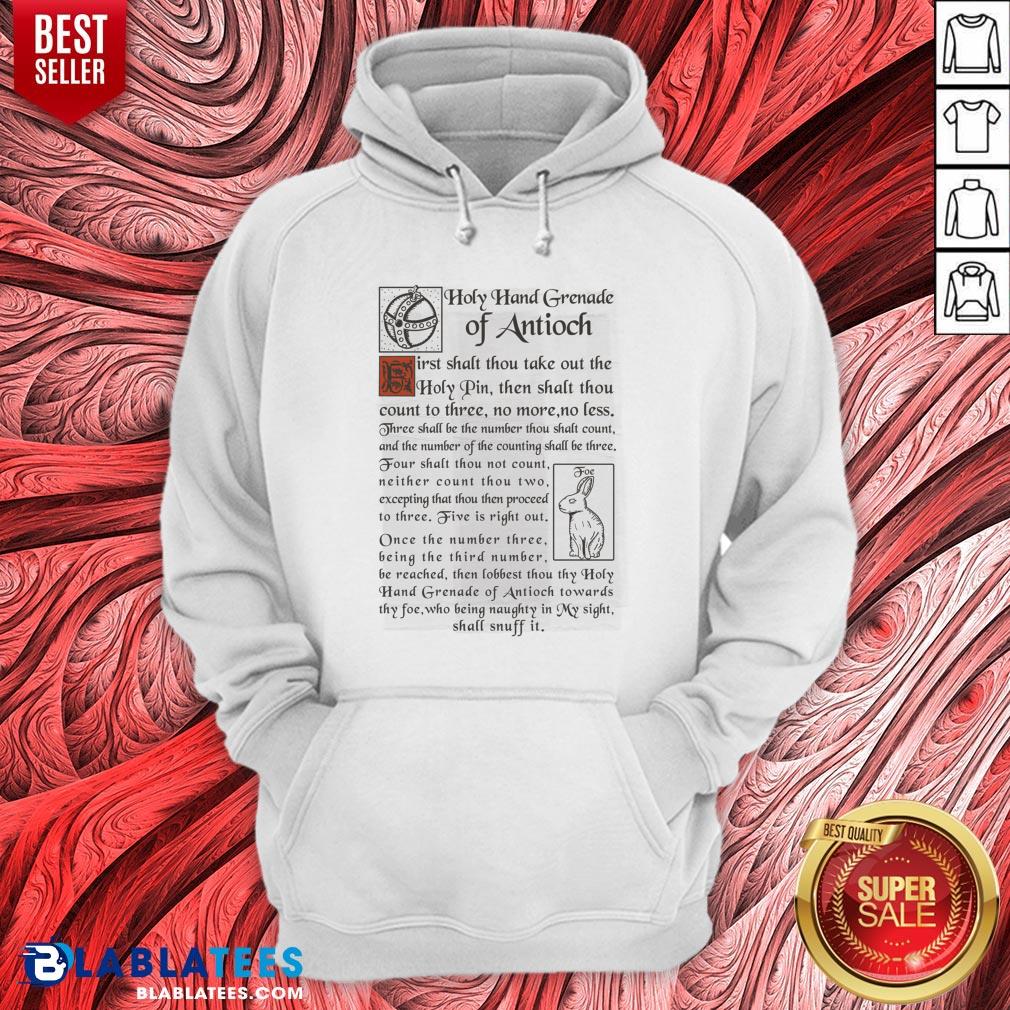 Official Holy Hand Grenade Of Antioch Shirt