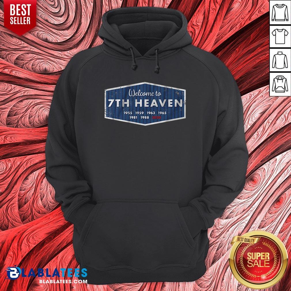 Official Welcome To 7th Heaven 1955 2020 Shirt