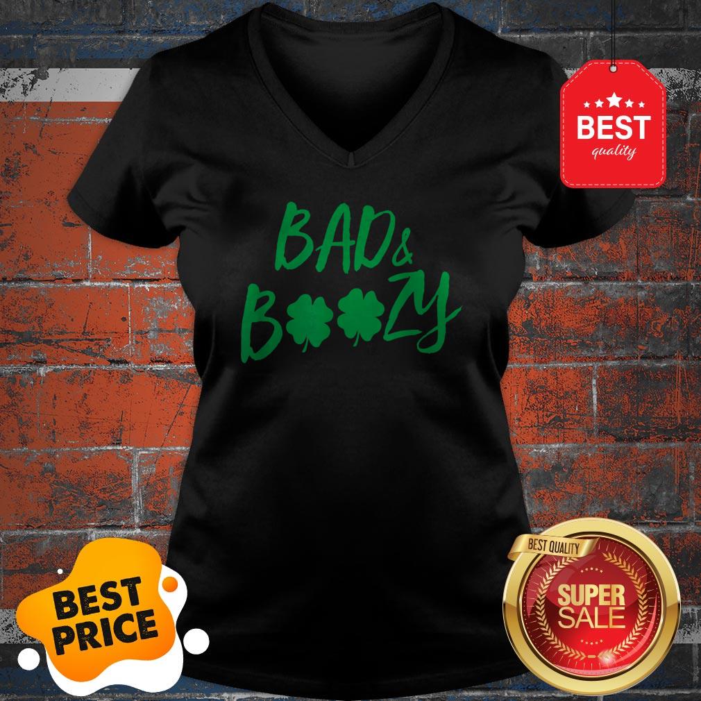 Official Bad And Boozy St Patricks Day Shirt