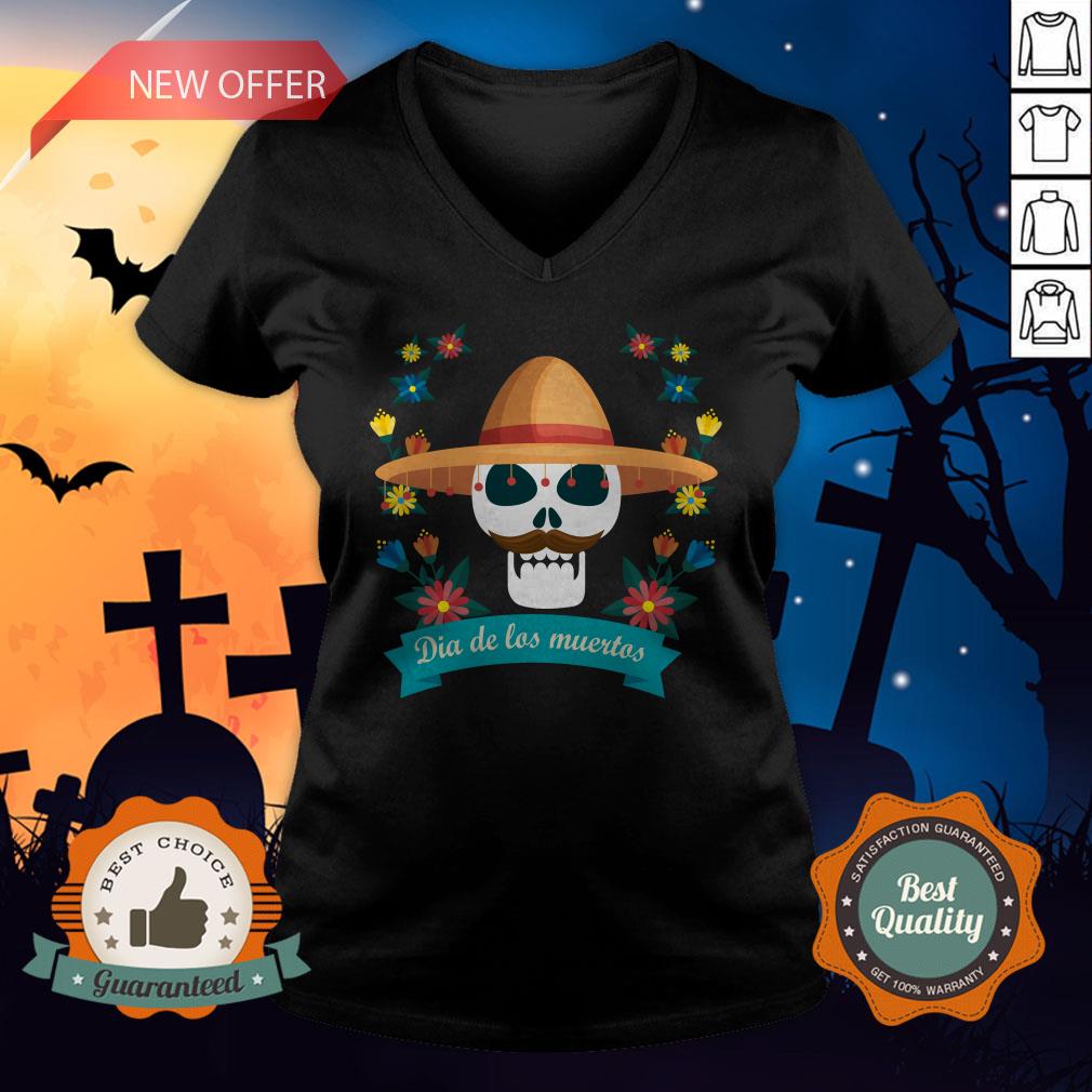Sugar Skull Man Day Of Dead Dia De Muertos Shirt