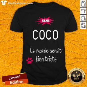 Pro Sans Coco Le Monde Serait Bien Triste Shirt