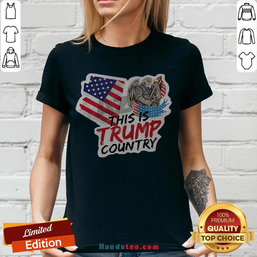 This Is Trump Country Supporter Arizona Political America Flag Shirt