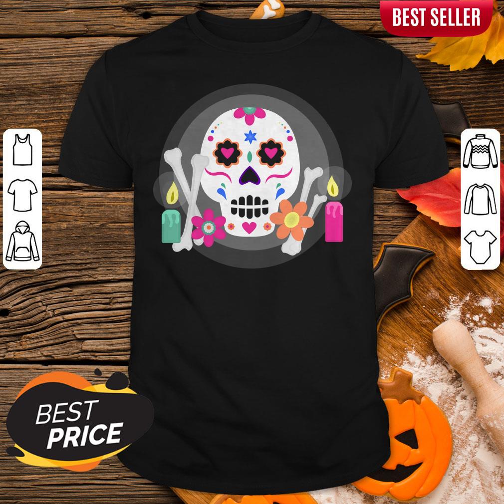 Dia De Muertos Day Of Dead Sugar Skull Shirt