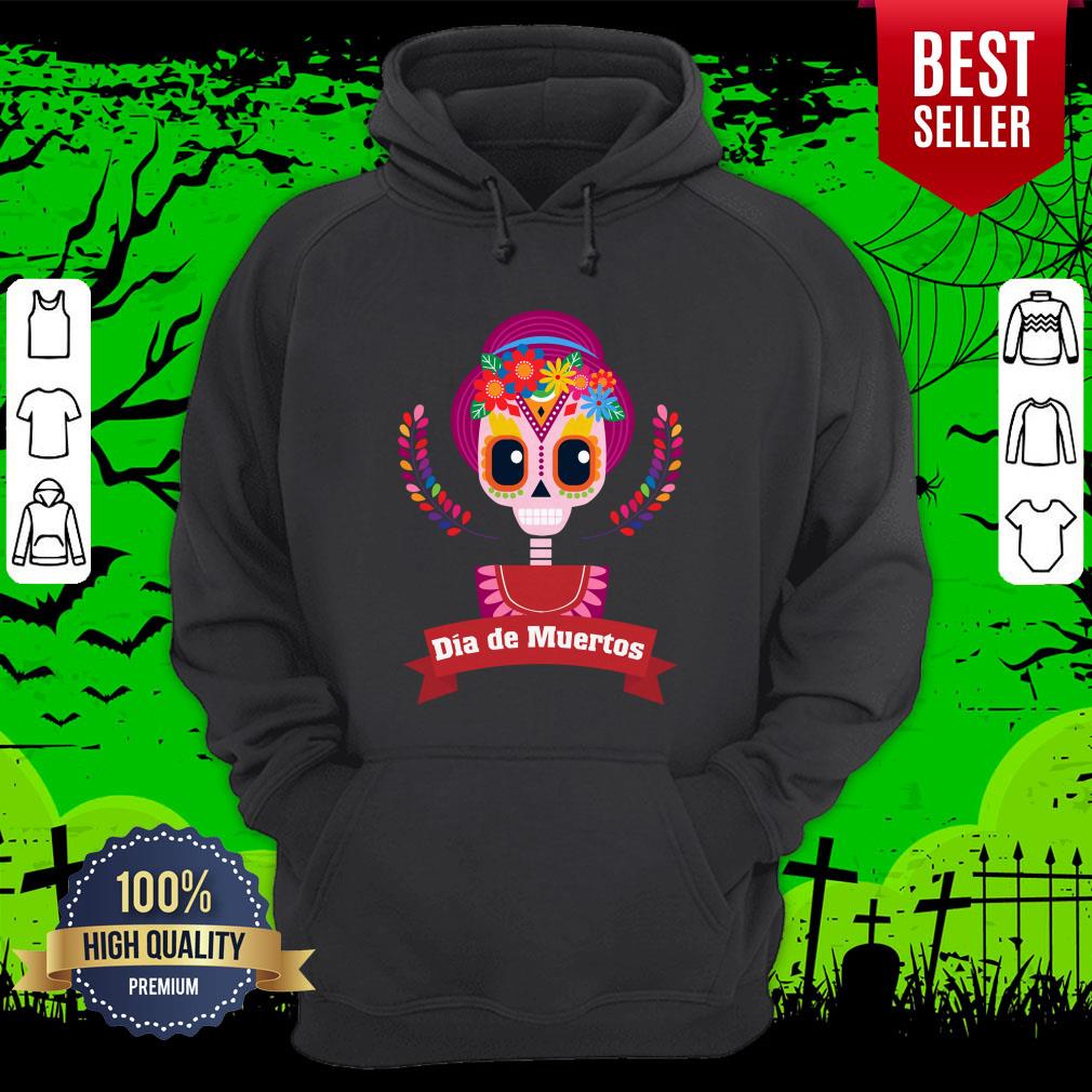 Sugar Skull Girl Dia De Muertos Day Dead Shirt