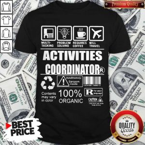 Official Activities Coordinator Shirt