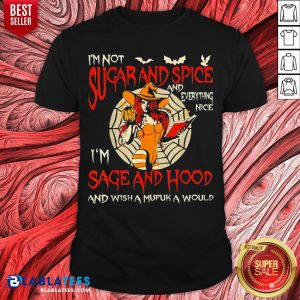 I’m Sugarand Spice And Everything Nice I’m Sage And Hood Shirt