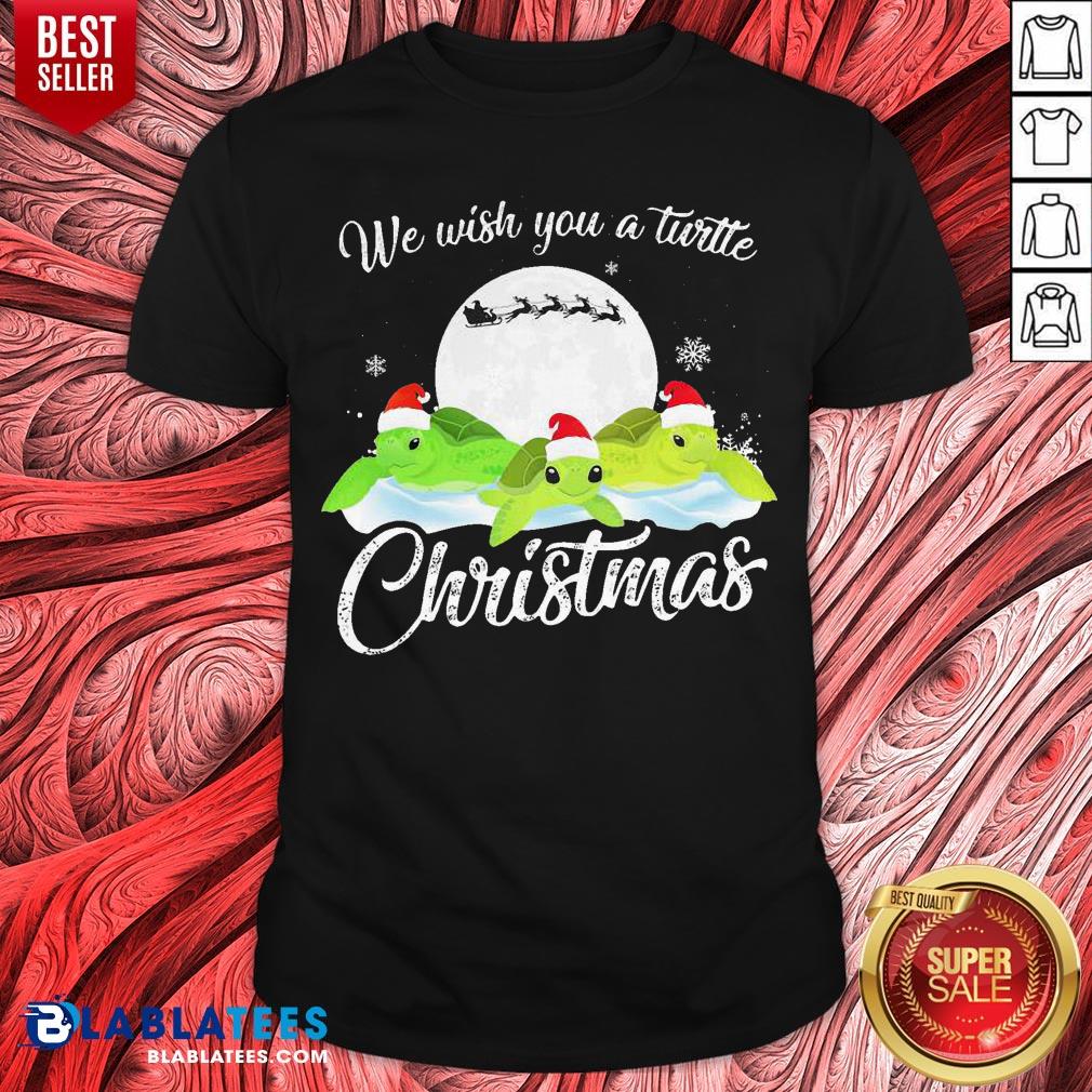 Funny We Wish You A Turtle Christmas Shirt
