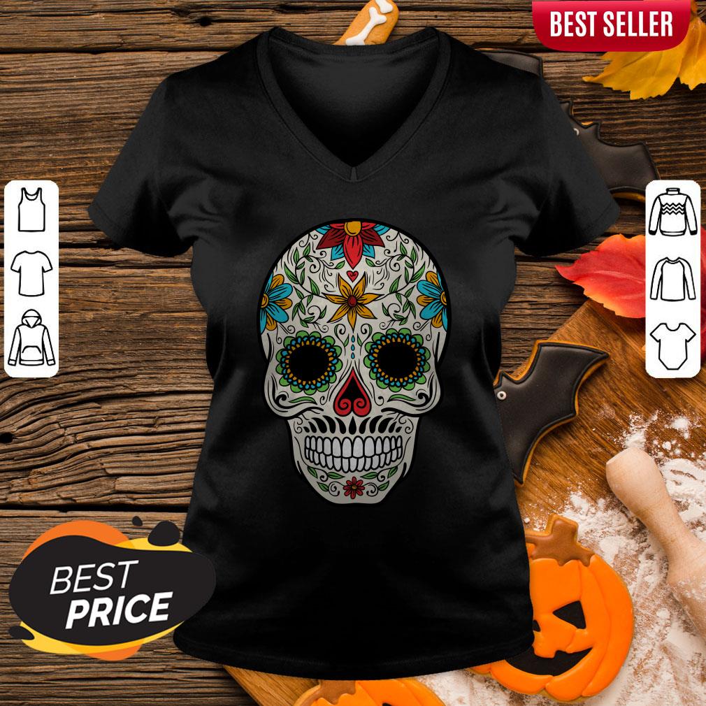 Sugar Skull Day Of The Dead Dia De Muertos Shirt